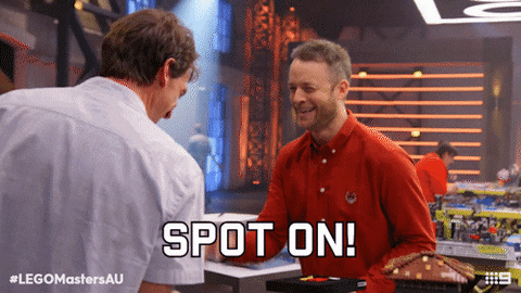 Explosion Reaction GIF by LEGO Masters Australia