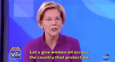 Elizabeth Warren Abortion GIF