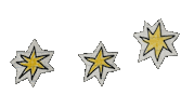 Stars Paper Sticker