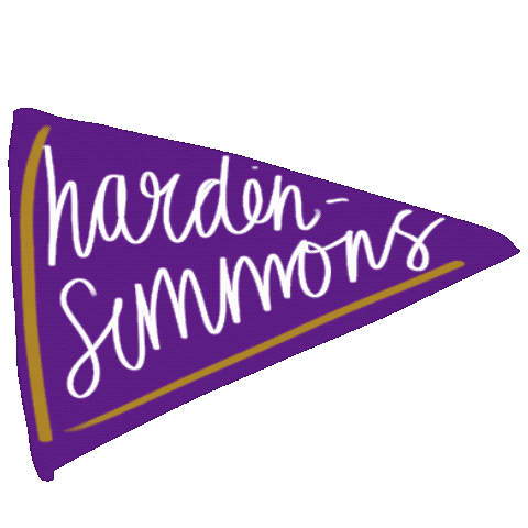 Flag Hsu Sticker by Hardin-Simmons University