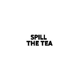 Spill The Tea Sticker by YouTube