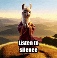 Silence Wisdom GIF by dalaillamazen