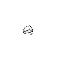 manoamanoclub fight punch fist pow Sticker