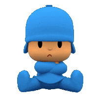 Angry Im Done Sticker by Pocoyo