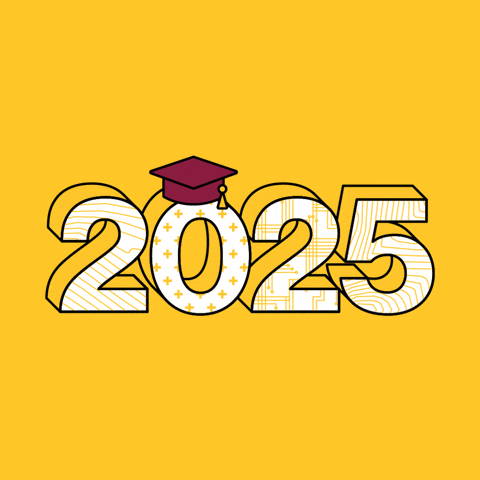 Sun Devils Graduation GIF by Arizona State University