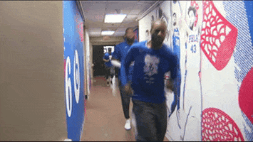 arrive lets go GIF by NBA