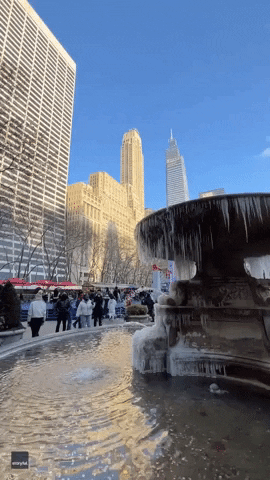 Freezing New York GIF by Storyful