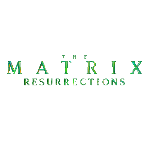 The Matrix Reloaded Glitch Sticker by The Matrix