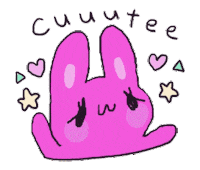 Pink Kitty Sticker by cait robinson