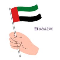 Uae National Day Sticker by Emirates Islamic