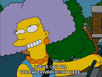 Happy Season 17 GIF by The Simpsons