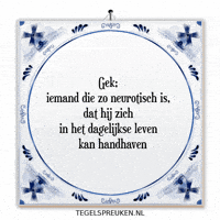 Stress Nl GIF by Tegelspreuken.nl
