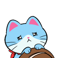 Sad Please Please Sticker by Silly Kitties