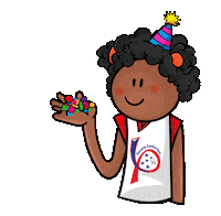 Happy Festa Sticker by Escola Ludovico Pavoni