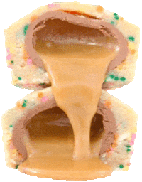 Chocolate Cookie Sticker by Doughees by mdoughw