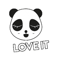 In Love Panda Sticker