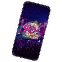 Nineties 90Ies Sticker by 90s Super Show