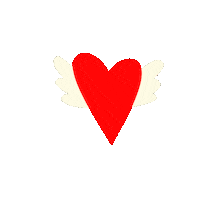 Heart Wings Sticker