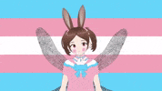 Puppy Bunny GIF