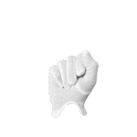 HocusUndPocus look hand tap tap here Sticker