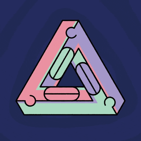 robinkiesel giphyupload optical illusion liebs impossible triangle GIF