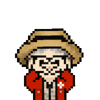Pixel Love Sticker