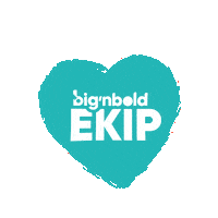 BignboldCreative kalp ekip bignbold bnbpazarlama Sticker