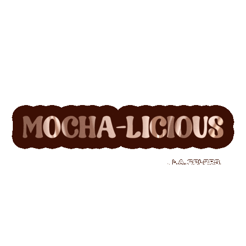 Coffee Bean Mocha Sticker by L.A. COLORS Cosmetics
