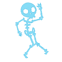 Dance Halloween Sticker