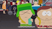 screaming eric cartman GIF by South Park 