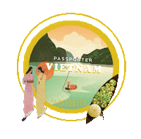 Vietnam Brandtrip Passporter Sticker by Passporter