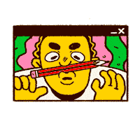 Fun Gag Sticker by jolos