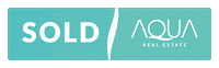 getaqua real estate sold just sold aqua real estate Sticker