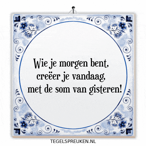 Moment Wijsheid GIF by Tegelspreuken.nl