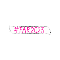 Logo Pink Sticker by farfestival
