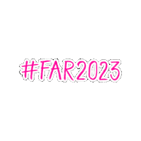 Logo Pink Sticker by farfestival