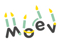 Beweging Kaarsen Sticker by MOEV