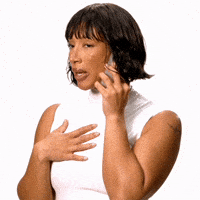 Wait A Second Leave Me Alone GIF by Naomi Sharon