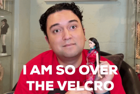 lifeinplasticdolls giphygifmaker annoyed barbie velcro GIF