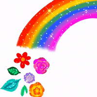 Happy Rainbow GIF by Daisy Lemon
