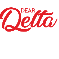 DearDelta dst 1913 thereds deltasigmatheta Sticker