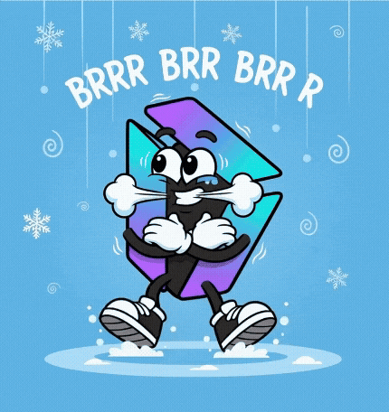 Freezing Warm Up GIF by IDX Solana