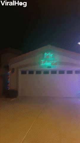 Neighbor Claims Credit for Christmas Lights