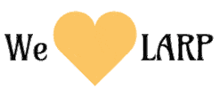 We Love Heart Sticker by Apparatus Larp