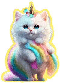 Cat Kitten Sticker by Kunsthal Rotterdam