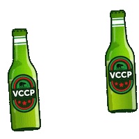 Beer Drinking Sticker by VCCP