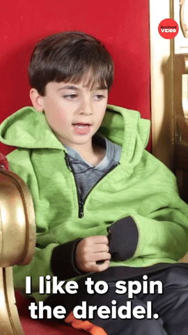 Spin the dreidel