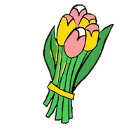Flower Greetings Sticker by Singapore Chinese Cultural Centre