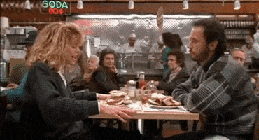 ForeverYoungAdult giphyupload yes romance diner GIF
