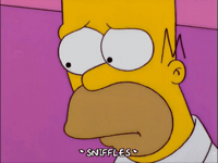 Sad Episode 14 GIF by The Simpsons